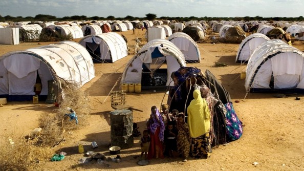 Kenya / The new arrivals section of Ifo camp, Dadaab. UNHCR has more ...